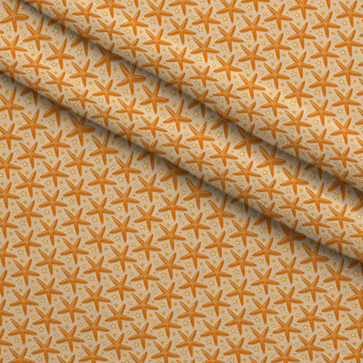 Tropical Shoreline Pattern 6 Minky Fabric — plush minky folded close-up preview (mv-minky-v1:lying)