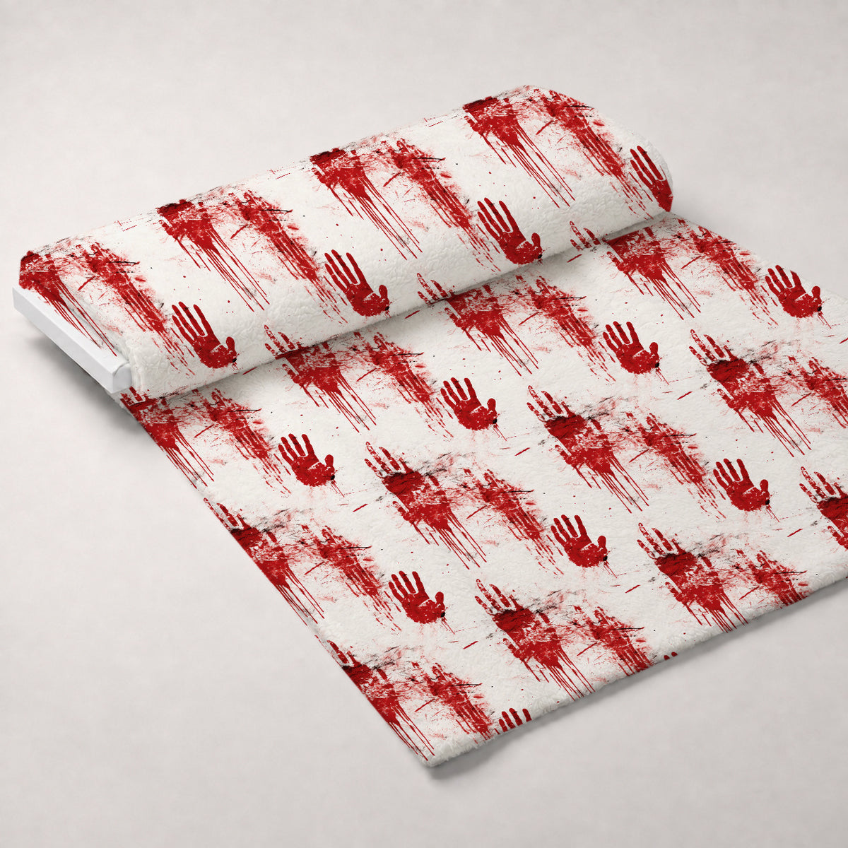 True Crime Pattern 1 Minky Fabric — plush minky unrolled bolt preview (mv-minky-v1:bolt)