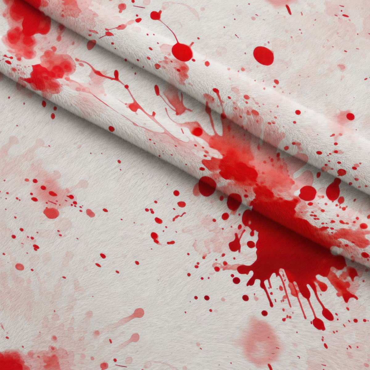 True Crime Pattern 10 Minky Fabric — plush minky folded close-up preview (mv-minky-v1:lying)