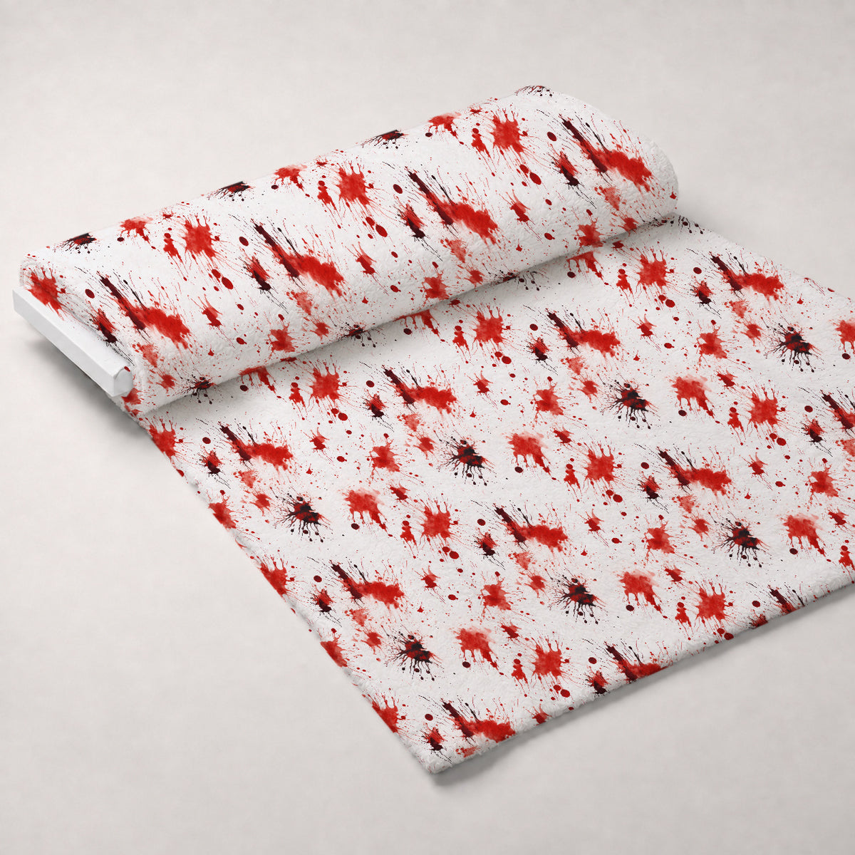 True Crime Pattern 8 Minky Fabric — plush minky unrolled bolt preview (mv-minky-v1:bolt)