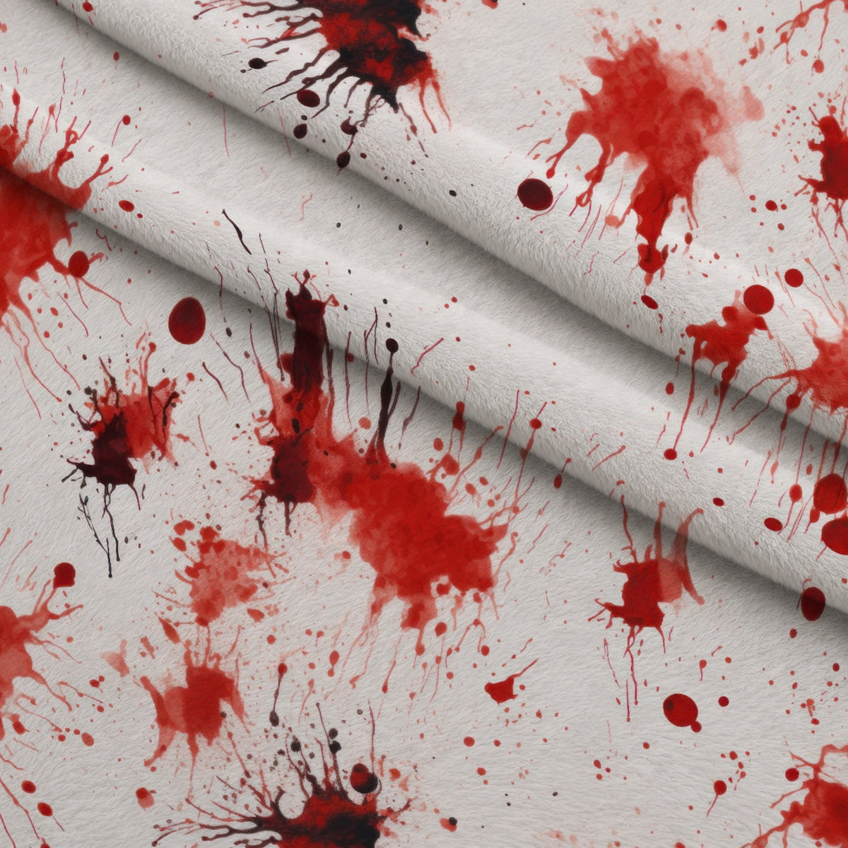 True Crime Pattern 8 Minky Fabric — plush minky folded close-up preview (mv-minky-v1:lying)