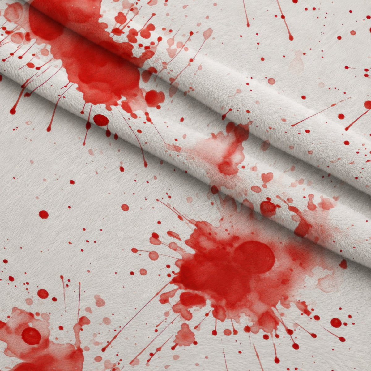True Crime Pattern 9 Minky Fabric — plush minky folded close-up preview (mv-minky-v1:lying)