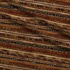 Turquoise Trail Ranch Pattern 1 Minky Fabric — plush minky folded close-up preview (mv-minky-v1:lying)