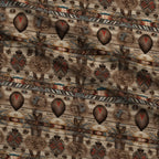 Turquoise Trail Ranch Pattern 6 Minky Fabric — plush minky folded close-up preview (mv-minky-v1:lying)