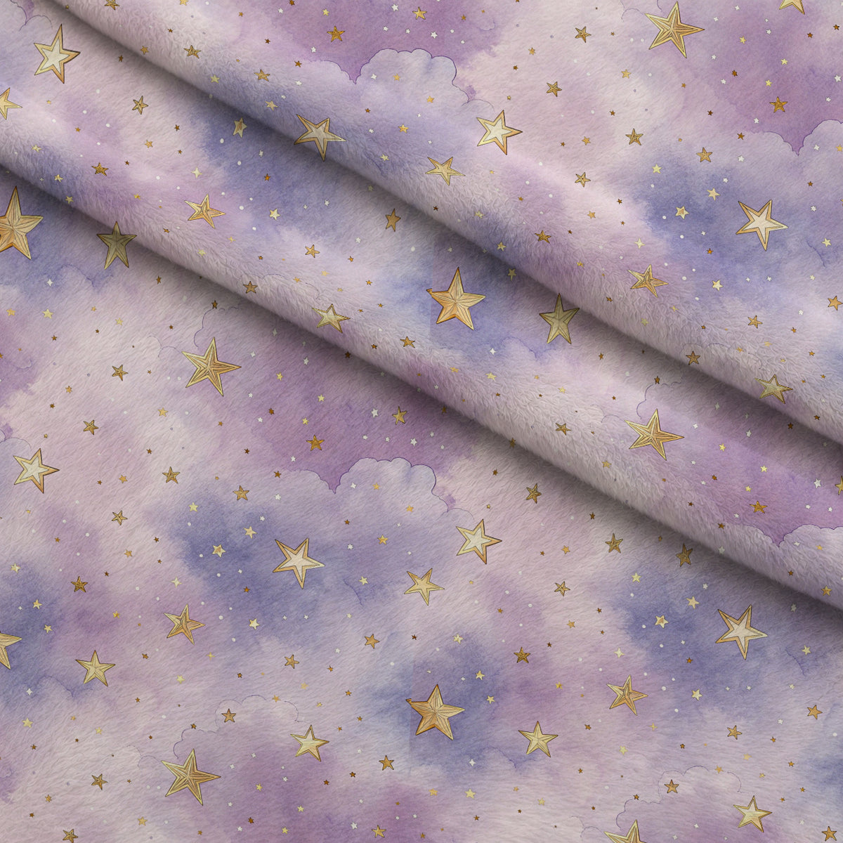 Twilight Lullaby Pattern 19 Minky Fabric — plush minky folded close-up preview (mv-minky-v1:lying)