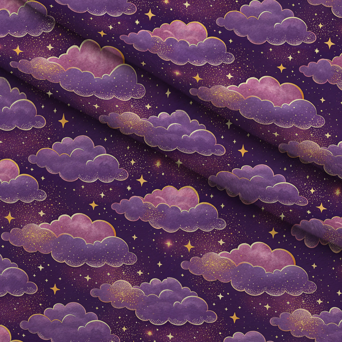 Twilight Lullaby Pattern 20 Minky Fabric — plush minky folded close-up preview (mv-minky-v1:lying)