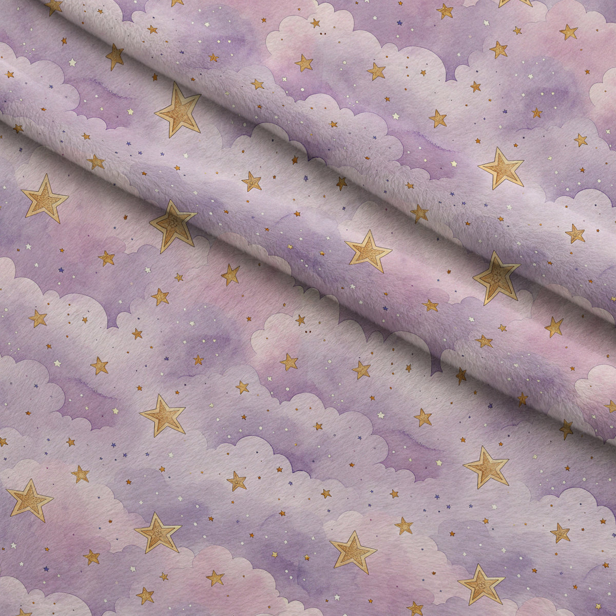 Twilight Lullaby Pattern 28 Minky Fabric — plush minky folded close-up preview (mv-minky-v1:lying)