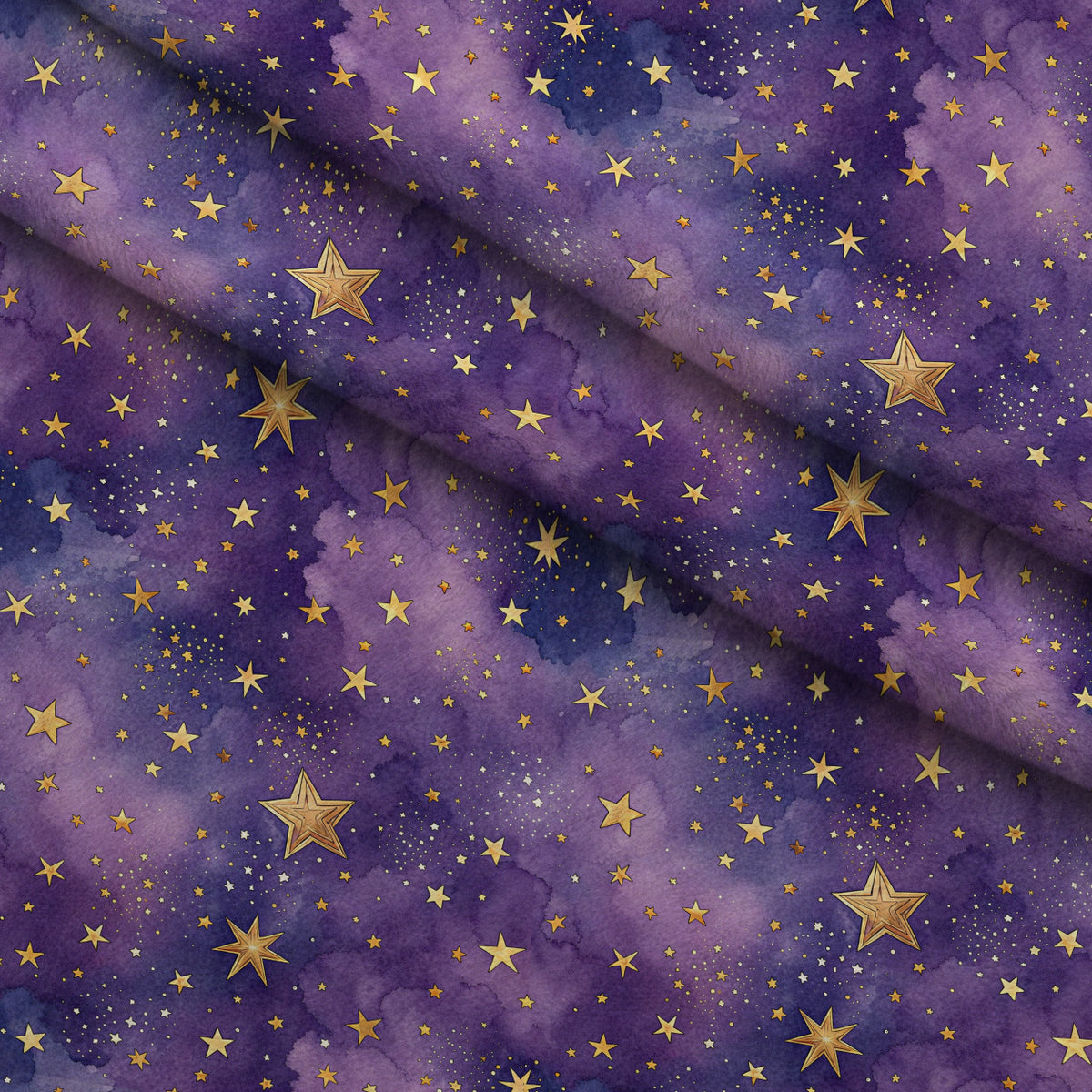 Twilight Lullaby Pattern 3 Minky Fabric — plush minky folded close-up preview (mv-minky-v1:lying)