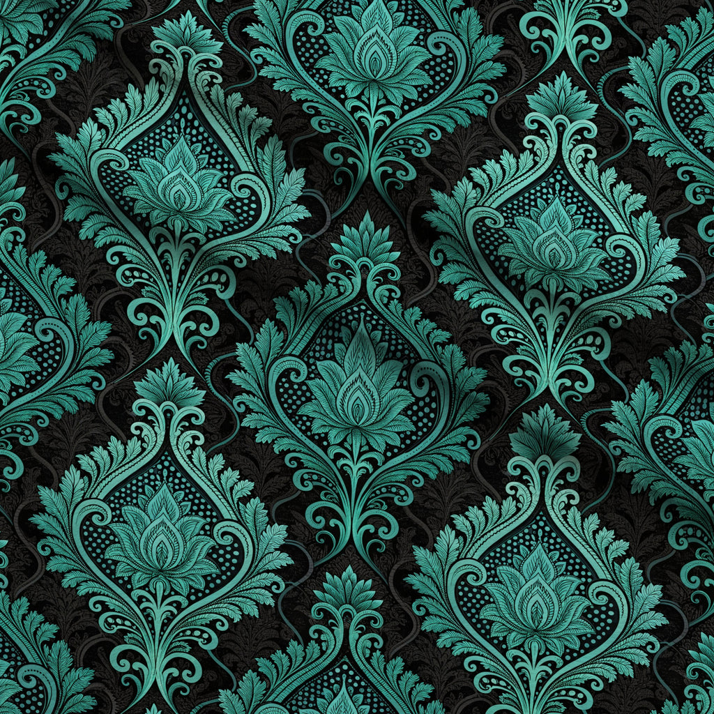 Twilight Rose Rookery Pattern 9 Minky Fabric — plush minky folded close-up preview (mv-minky-v1:lying)