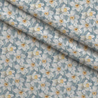 Watercolor Garden Year Pattern 12 Minky Fabric — plush minky folded close-up preview (mv-minky-v1:lying)