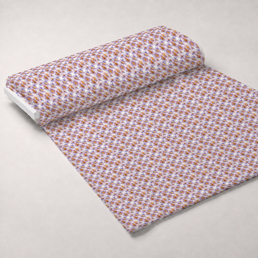 Watercolor Garden Year Pattern 9 Minky Fabric — plush minky unrolled bolt preview (mv-minky-v1:bolt)