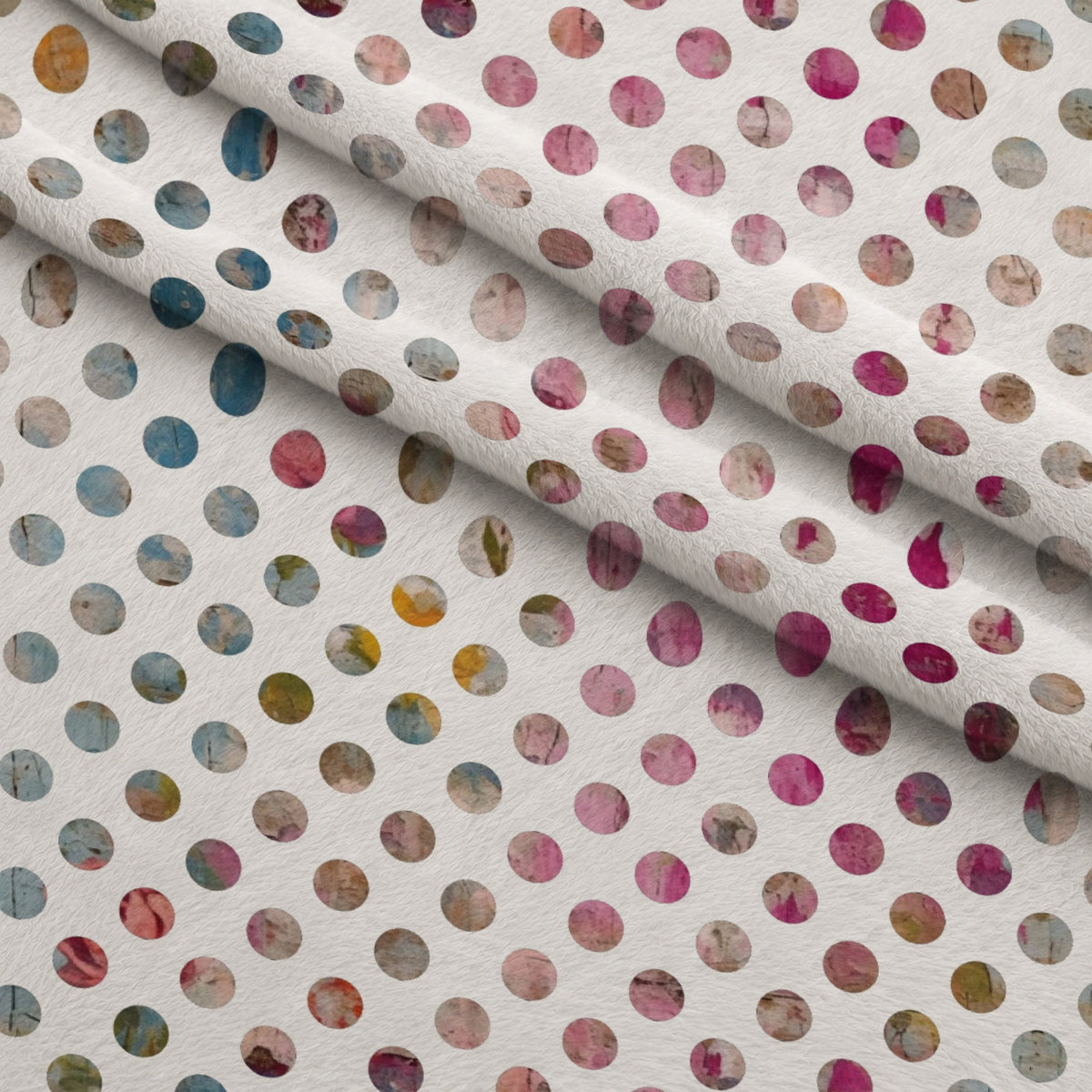 Weathered Blooms Pattern 21 Minky Fabric — plush minky folded close-up preview (mv-minky-v1:lying)