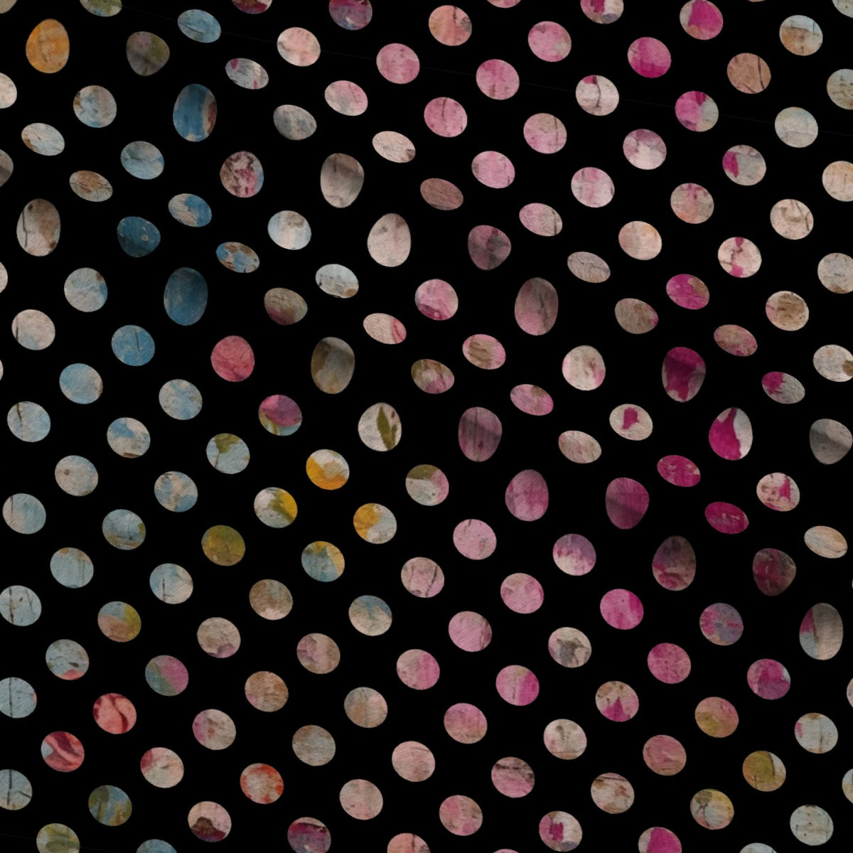 Weathered Blooms Pattern 22 Minky Fabric — plush minky folded close-up preview (mv-minky-v1:lying)
