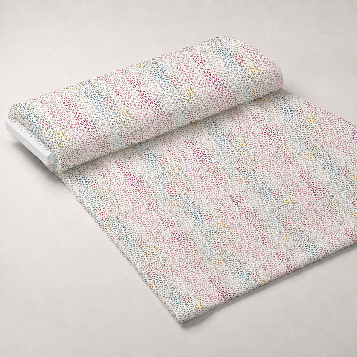 Weathered Blooms Pattern 24 Minky Fabric — plush minky unrolled bolt preview (mv-minky-v1:bolt)