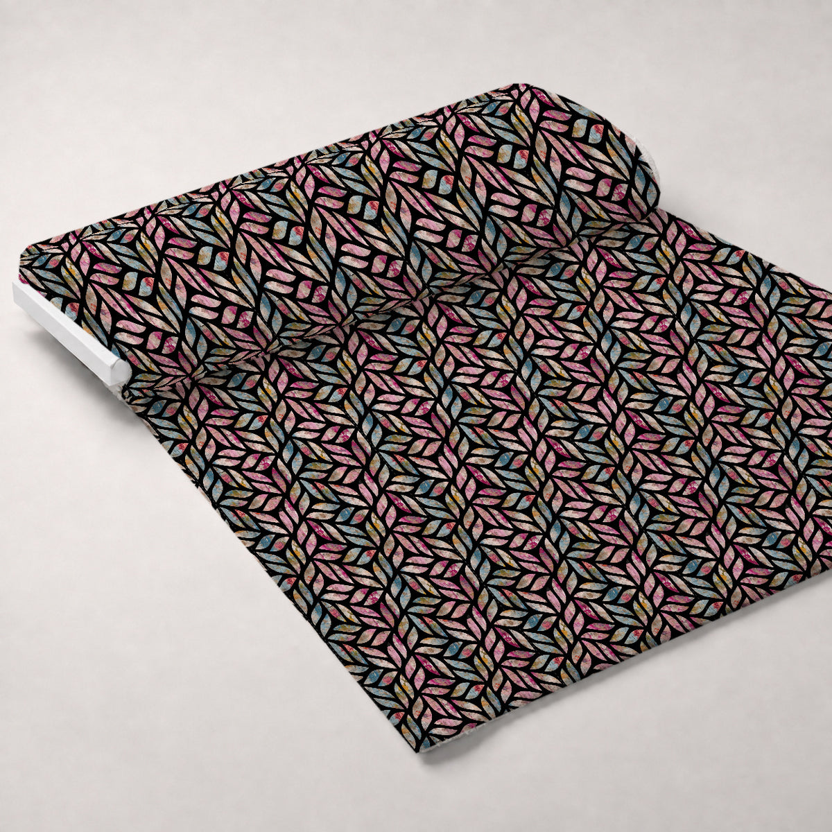 Weathered Blooms Pattern 29 Minky Fabric — plush minky unrolled bolt preview (mv-minky-v1:bolt)