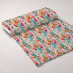 Weathered Blooms Pattern 3 Minky Fabric — plush minky unrolled bolt preview (mv-minky-v1:bolt)