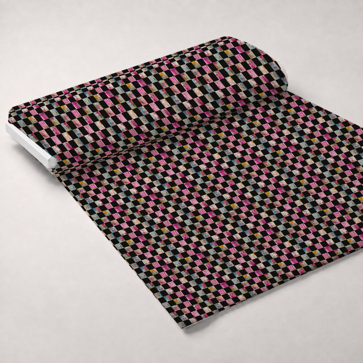 Weathered Blooms Pattern 32 Minky Fabric — plush minky unrolled bolt preview (mv-minky-v1:bolt)