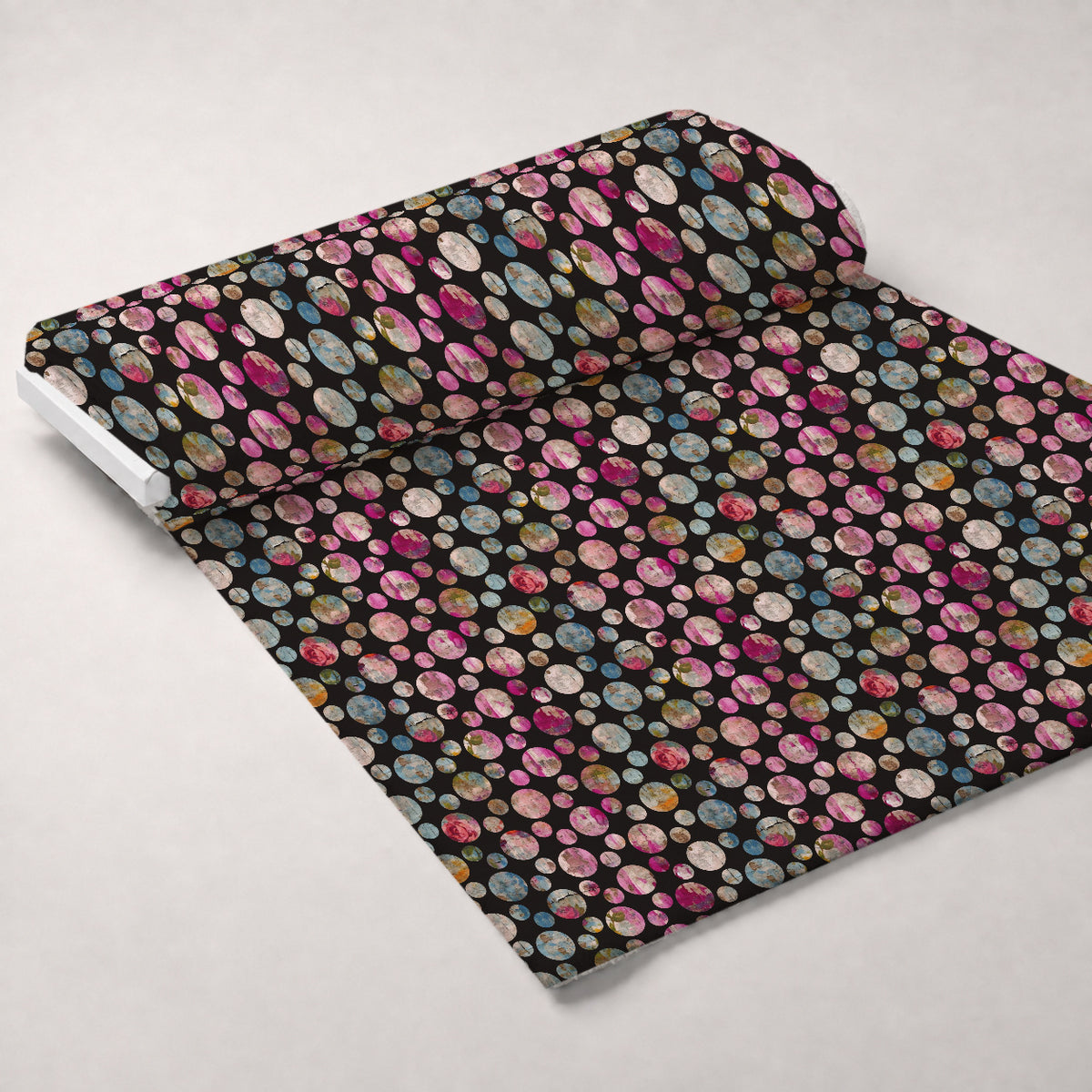 Weathered Blooms Pattern 36 Minky Fabric — plush minky unrolled bolt preview (mv-minky-v1:bolt)