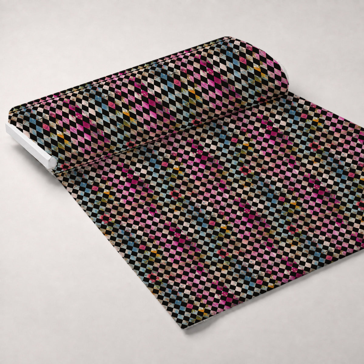 Weathered Blooms Pattern 37 Minky Fabric — plush minky unrolled bolt preview (mv-minky-v1:bolt)