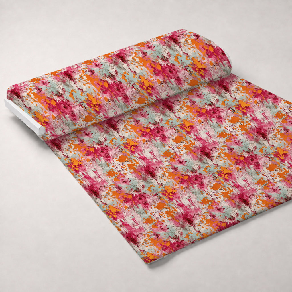 Weathered Blooms Pattern 6 Minky Fabric — plush minky unrolled bolt preview (mv-minky-v1:bolt)