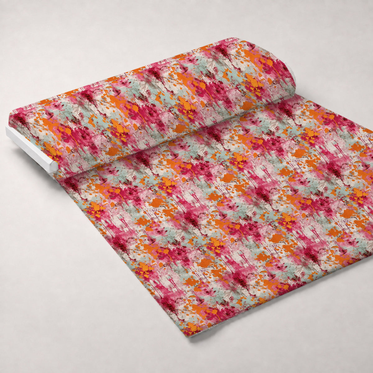 Weathered Blooms Pattern 6 Minky Fabric — plush minky unrolled bolt preview (mv-minky-v1:bolt)