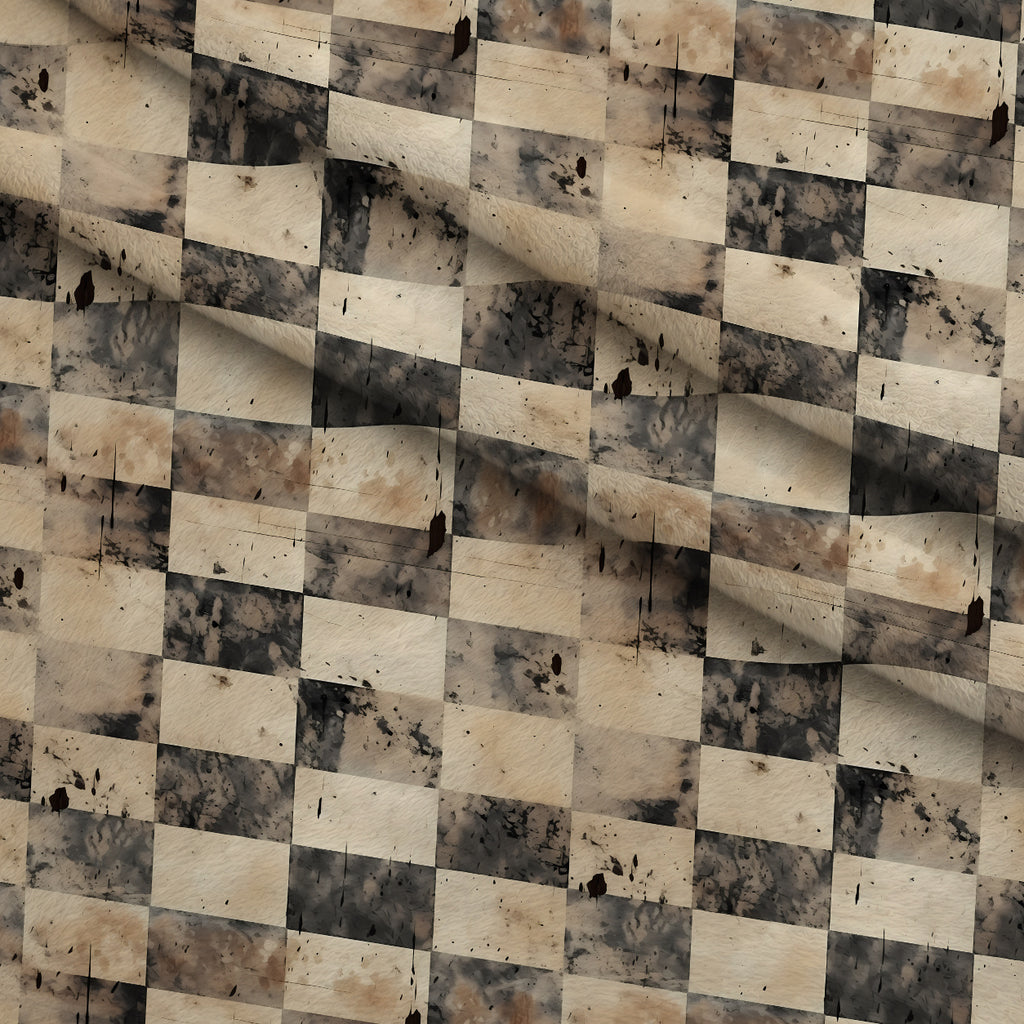 Weathered Masonry Pattern 14 Minky Fabric — plush minky folded close-up preview (mv-minky-v1:lying)