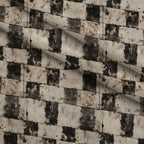 Weathered Masonry Pattern 3 Minky Fabric — plush minky folded close-up preview (mv-minky-v1:lying)