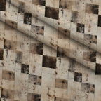 Weathered Masonry Pattern 5 Minky Fabric — plush minky folded close-up preview (mv-minky-v1:lying)