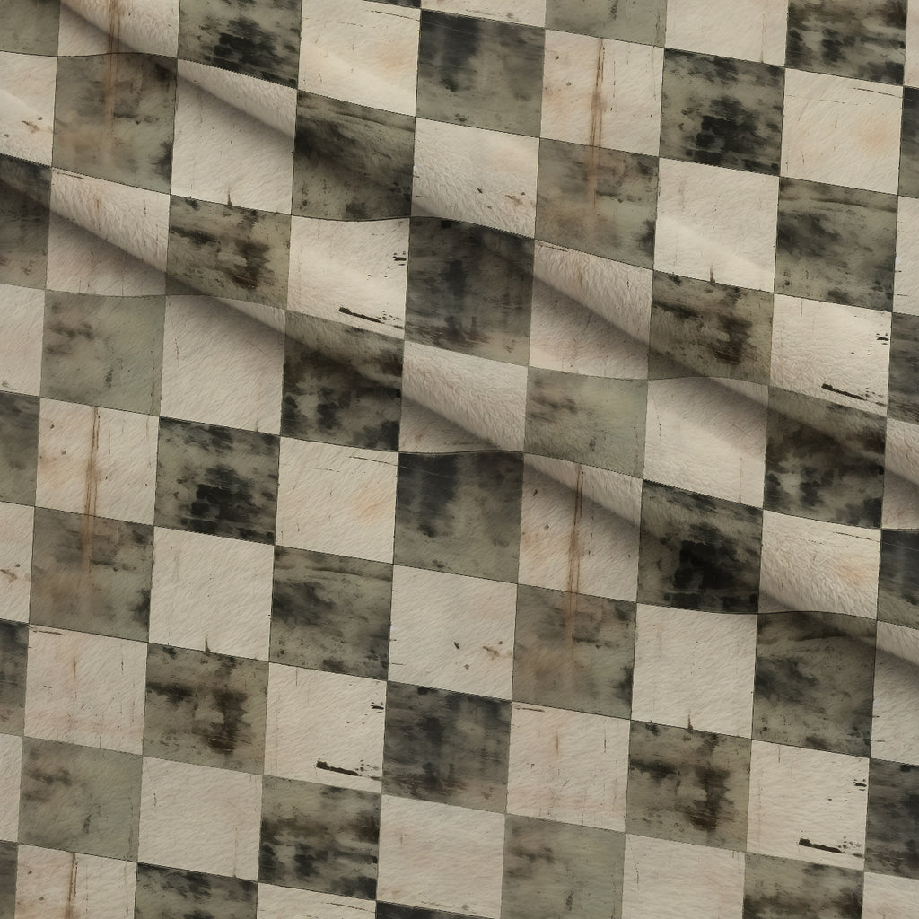 Weathered Masonry Pattern 9 Minky Fabric — plush minky folded close-up preview (mv-minky-v1:lying)