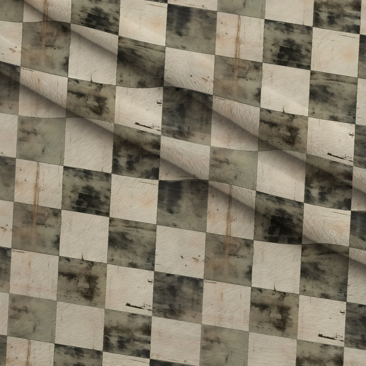 Weathered Masonry Pattern 9 Minky Fabric — plush minky folded close-up preview (mv-minky-v1:lying)