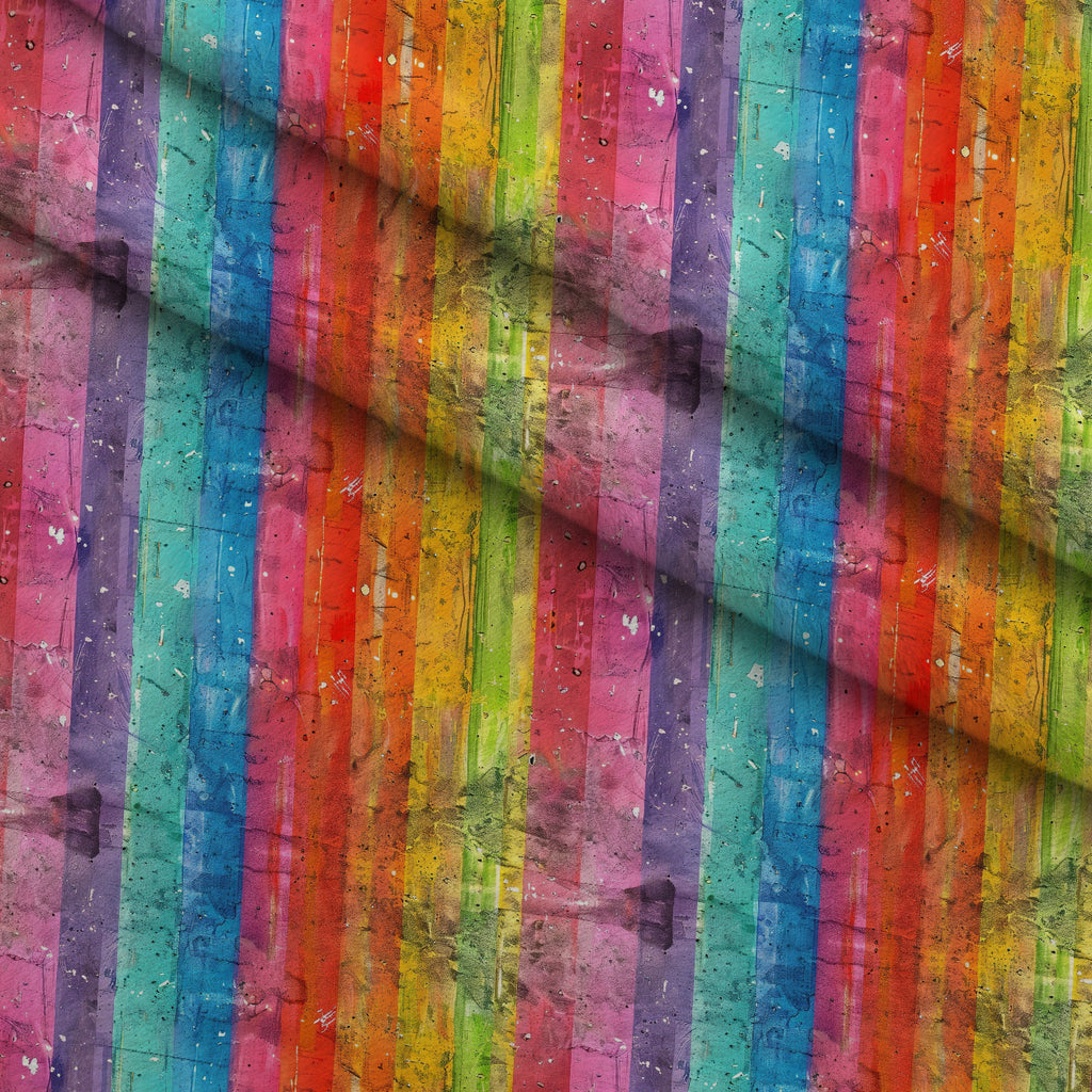 Weathered Spectrum Pattern 1 Minky Fabric — plush minky folded close-up preview (mv-minky-v1:lying)