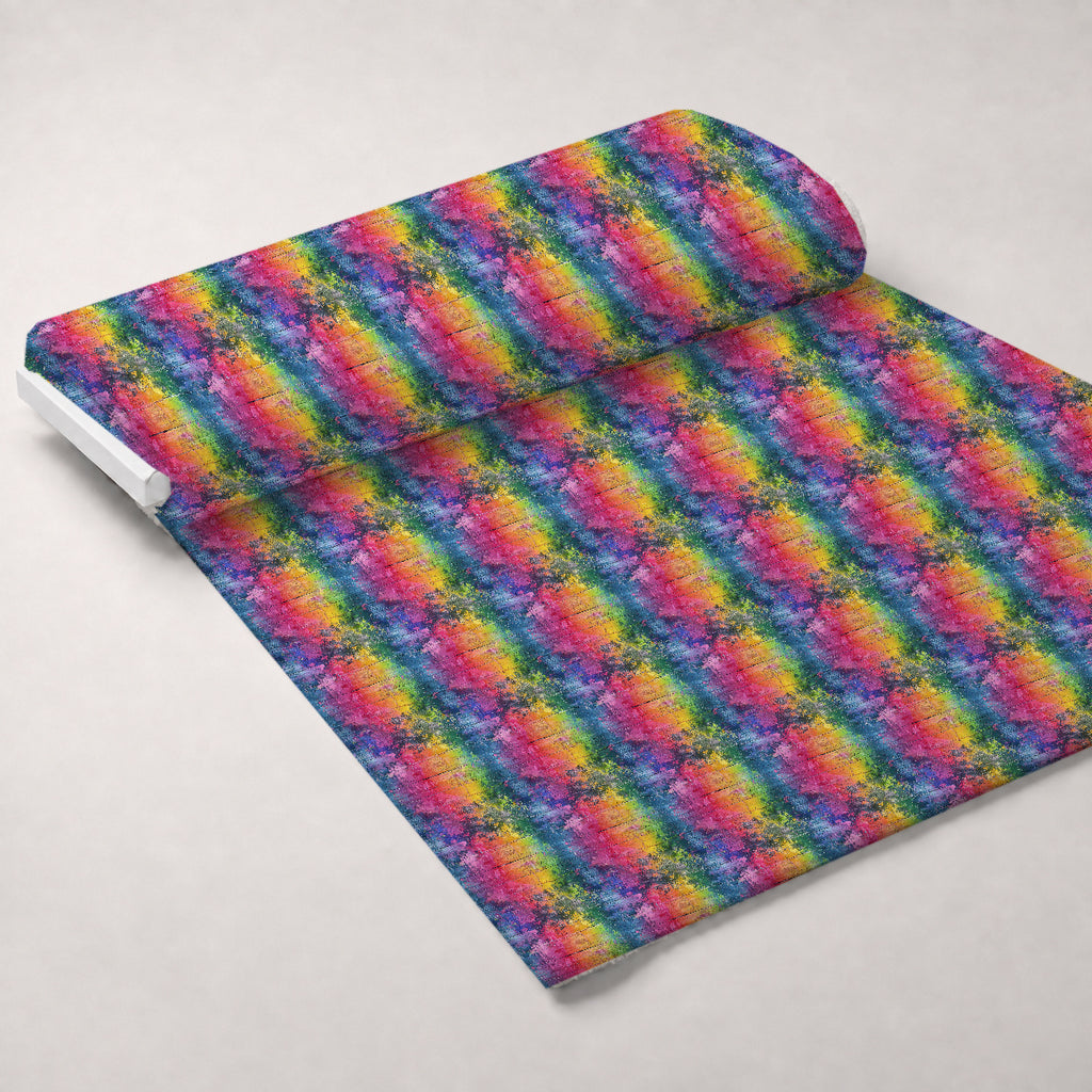 Weathered Spectrum Pattern 10 Minky Fabric — plush minky unrolled bolt preview (mv-minky-v1:bolt)
