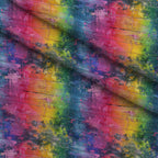 Weathered Spectrum Pattern 10 Minky Fabric — plush minky folded close-up preview (mv-minky-v1:lying)