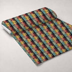 Weathered Tartan Pattern 11 Minky Fabric — plush minky unrolled bolt preview (mv-minky-v1:bolt)