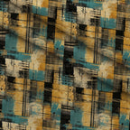 Weathered Tartan Pattern 12 Minky Fabric — plush minky folded close-up preview (mv-minky-v1:lying)