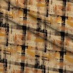 Weathered Tartan Pattern 4 Minky Fabric — plush minky folded close-up preview (mv-minky-v1:lying)