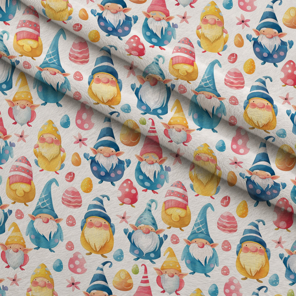 Whiskered Egg Hunt Pattern 10 Minky Fabric — plush minky folded close-up preview (mv-minky-v1:lying)