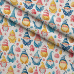 Whiskered Egg Hunt Pattern 10 Minky Fabric — plush minky folded close-up preview (mv-minky-v1:lying)