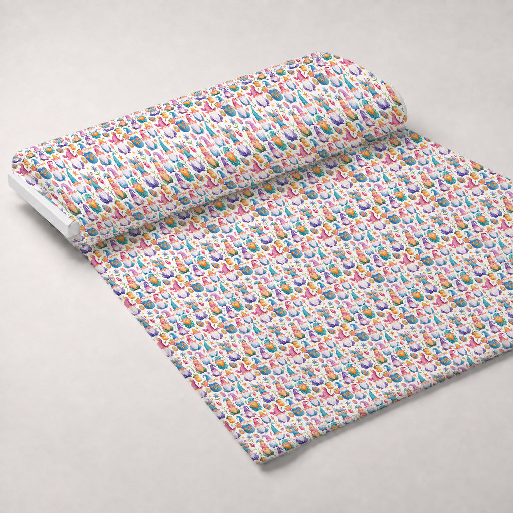 Whiskered Egg Hunt Pattern 12 Minky Fabric — plush minky unrolled bolt preview (mv-minky-v1:bolt)