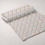 Whiskered Egg Hunt Pattern 3 Minky Fabric — plush minky unrolled bolt preview (mv-minky-v1:bolt)
