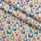 Whiskered Egg Hunt Pattern 3 Minky Fabric — plush minky folded close-up preview (mv-minky-v1:lying)