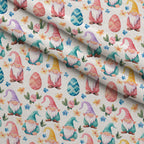 Whiskered Egg Hunt Pattern 5 Minky Fabric — plush minky folded close-up preview (mv-minky-v1:lying)