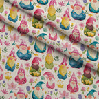 Whiskered Egg Hunt Pattern 6 Minky Fabric — plush minky folded close-up preview (mv-minky-v1:lying)