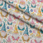 Whiskered Egg Hunt Pattern 7 Minky Fabric — plush minky folded close-up preview (mv-minky-v1:lying)