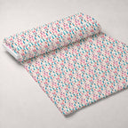 Whiskered Egg Hunt Pattern 8 Minky Fabric — plush minky unrolled bolt preview (mv-minky-v1:bolt)