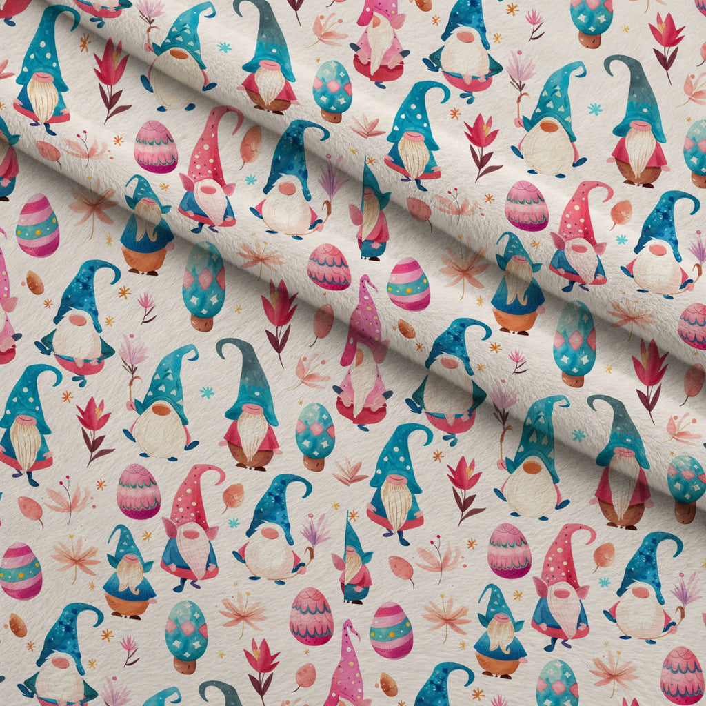Whiskered Egg Hunt Pattern 8 Minky Fabric — plush minky folded close-up preview (mv-minky-v1:lying)