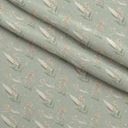 Whispering Winter Botanicals Pattern 14 Minky Fabric — plush minky folded close-up preview (mv-minky-v1:lying)