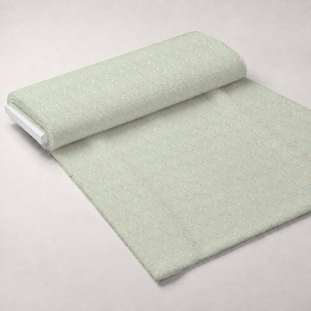 Whispering Winter Botanicals Pattern 15 Minky Fabric — plush minky unrolled bolt preview (mv-minky-v1:bolt)