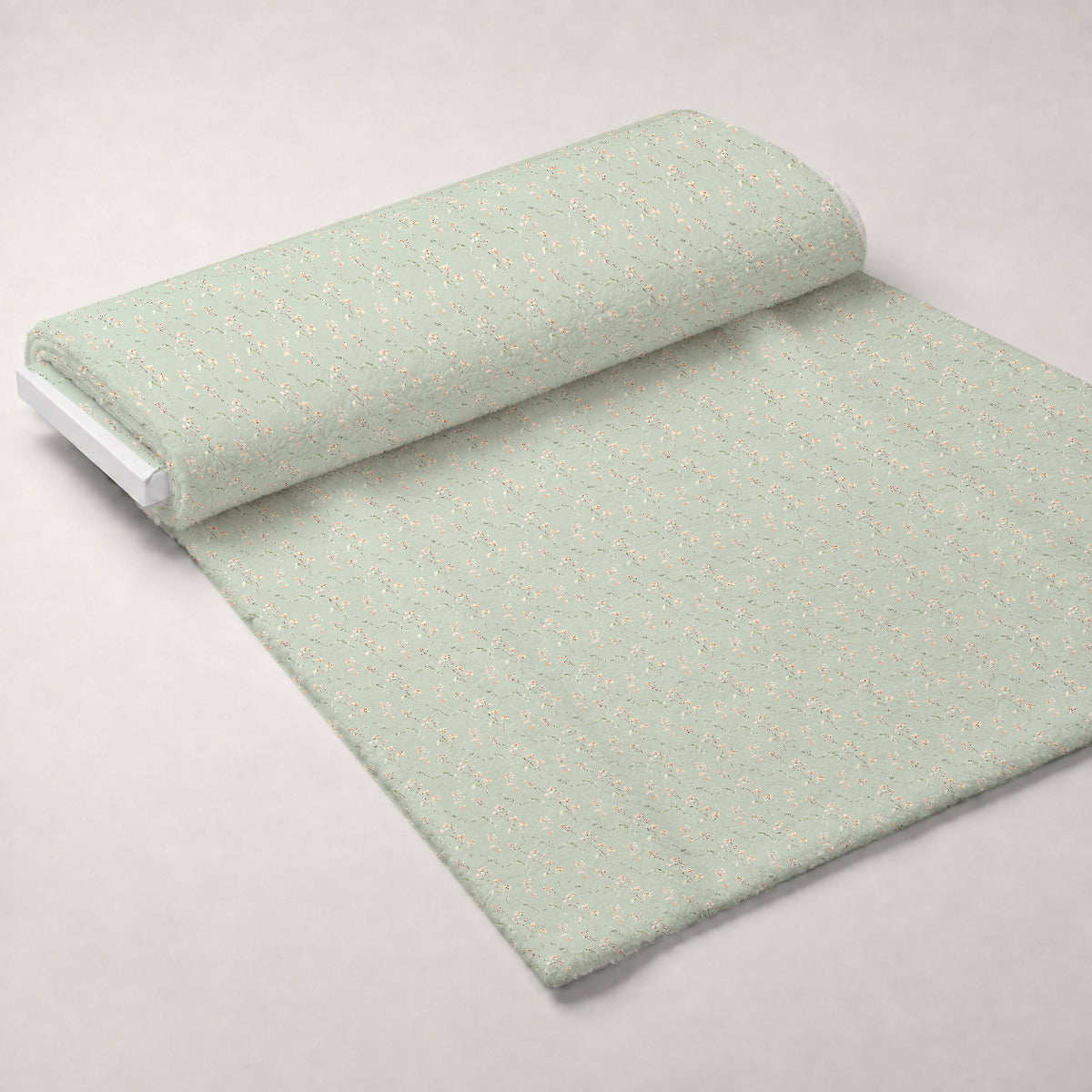 Whispering Winter Botanicals Pattern 15 Minky Fabric — plush minky unrolled bolt preview (mv-minky-v1:bolt)