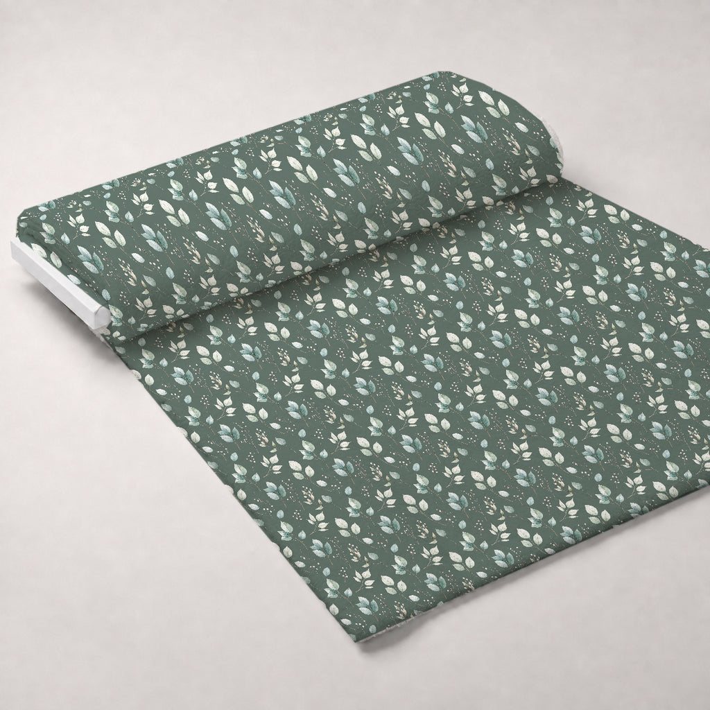 Whispering Winter Botanicals Pattern 19 Minky Fabric — plush minky unrolled bolt preview (mv-minky-v1:bolt)